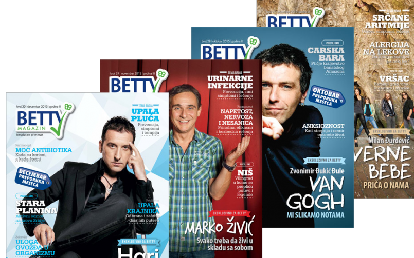Betty časopisi